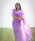 Snow White Saree