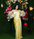 Lime One Minute Saree