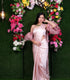 Rose Gold One Minute Satin Saree