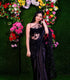 Black Butterfly Saree