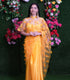 Sunflower Butterfly Saree