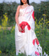 Customised Vanilla ROSE Satin Saree
