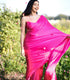 Barbie pink One Minute satin saree