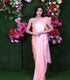 Unstitched Pearl Satin Saree