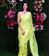 Unstitched Neon Attack Filmfare Sequence Saree