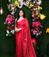 Unstitched Red Filmfare Sequence Saree