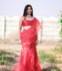 Fish Tail Red Saree