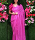 Strawberry Filmfare Sequence Saree