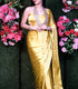24K Gold One Minute Satin Saree