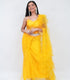 Marigold Mesh Saree