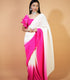 Ombre Pink Pleated Saree