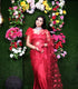 Butterfly Red Saree