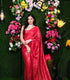 Red Filmfare Sequence Saree