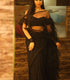Black Queen Frill - 1 Min Saree
