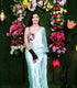 Ice Blue One Minute satin saree