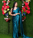 Emerald One Minute Satin Saree